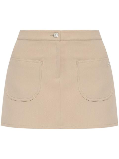 courrèges Courreges Women Mini-Skirt 2-Pockets Twill