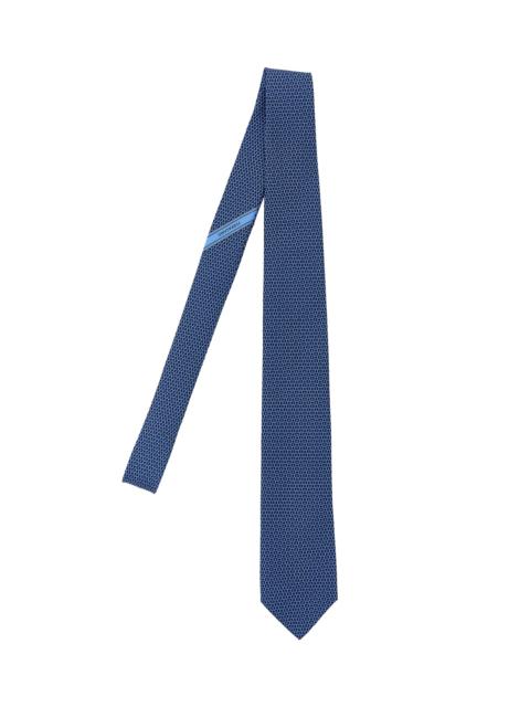 FERRAGAMO 'gancini' Print Tie