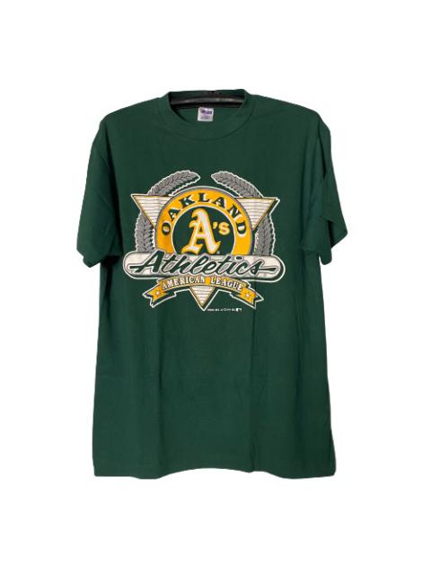 Other Designers Vintage - Vintage MLB OAKLAND ATHLETIC Shirt 50Cotton / 50Polyester
