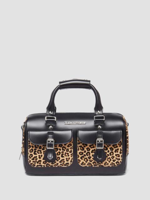 Dr. Martens Top Handle Bag Leopard Print Hair On