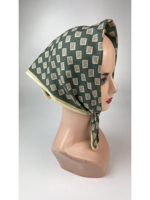 Other Designers Vintage Burberrys Bandana Handkerchief Headband Turban