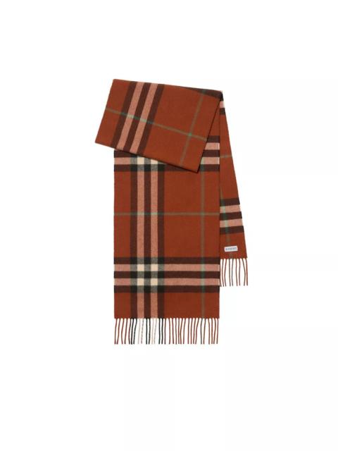 Burberry Check Cashmere Scarf