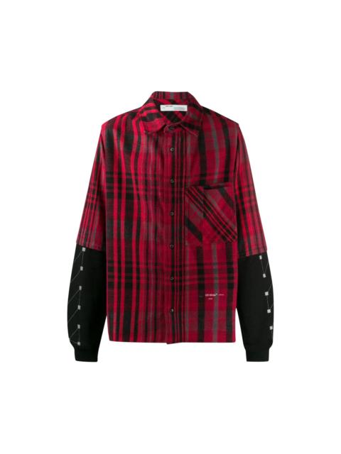 Off-White Off-White Checked Shirt 'Red'
