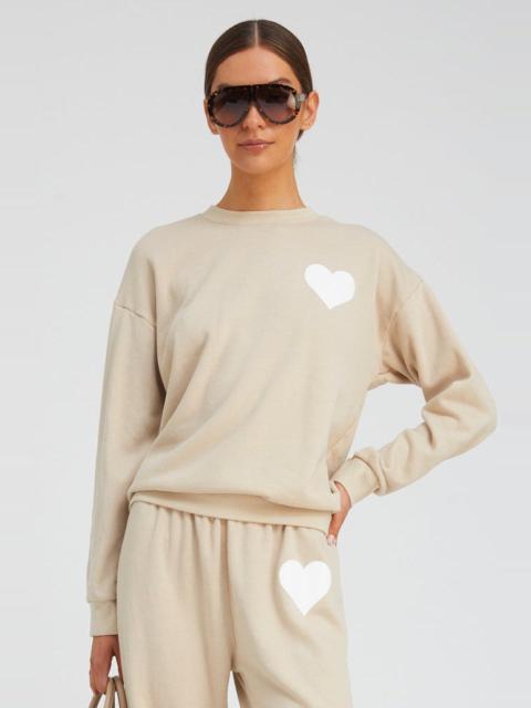 SPRWMN OAT HEART SWEATSHIRT