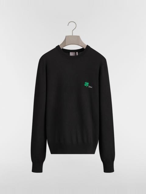 Dior Sweater with Dior Clover Embroidery