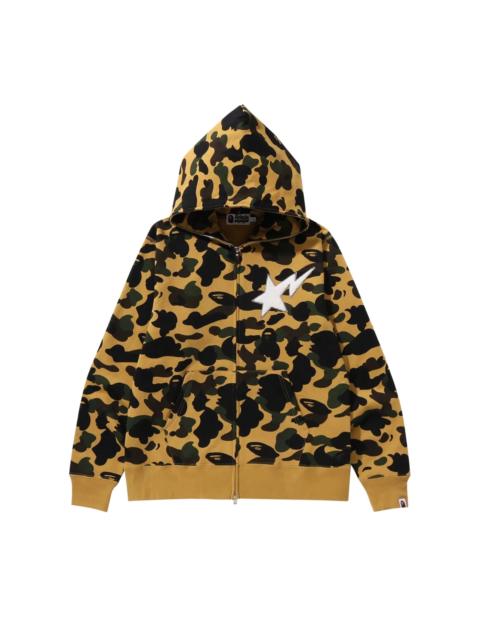 A BATHING APE® BAPE 1st Camo Full Zip Hoodie 'Yellow'