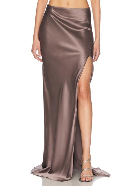 THE SEI Gala Bias Slit Skirt
