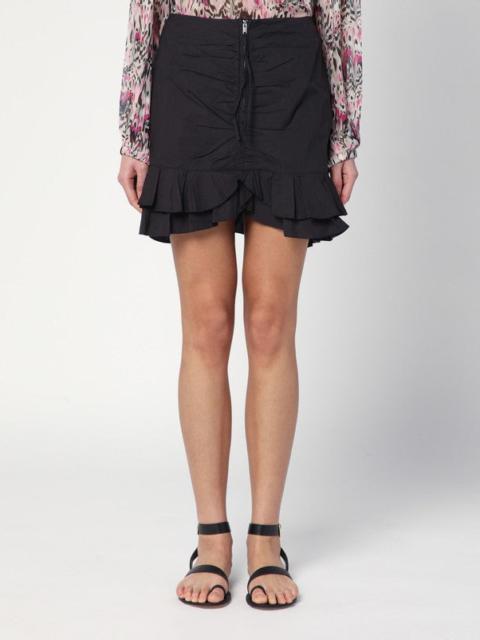 Isabel Marant Étoile BREENEA MINI SKIRT WITH BLACK ZIP