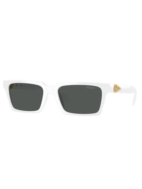 VERSACE Versace Dark Grey Rectangular Men's Sunglasses VE4490U 314/87 55