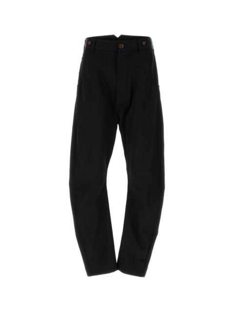 Vivienne Westwood Black stretch cotton pant