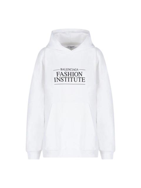 BALENCIAGA Logo Printed Hoodie