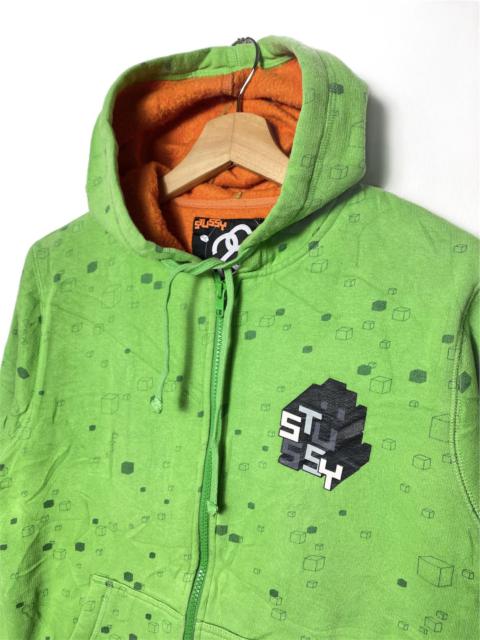 Other Designers Vintage Stussy Cube Monogram Hoodies / Travis Nike Scott