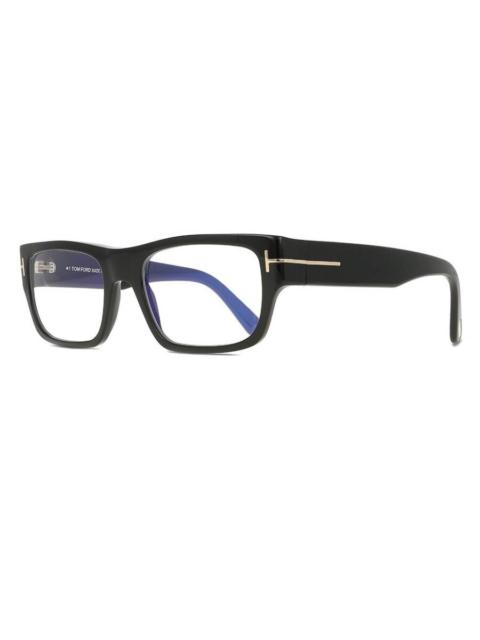 TOM FORD Tom Ford Blue Light Block Rectangular Men's Eyeglasses FT6034-B 001 54