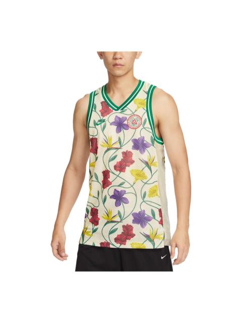 Nike Nike Freak Ginnis Dna Dri-Fit All Over Print Floral Jersey 'Beige' FB7026-110