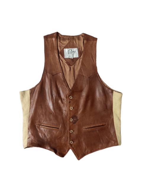 Other Designers Vintage Remy Leather Vest