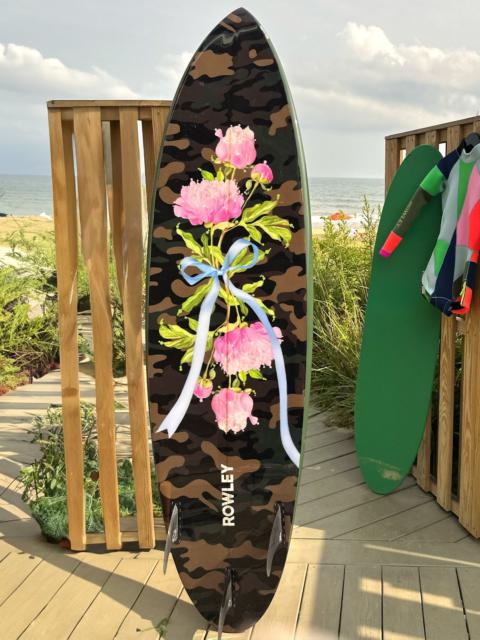 CYNTHIA ROWLEY Custom 7' Surfboard - Camouflage