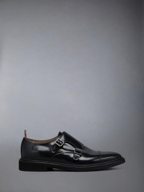 Thom Browne SPAZZOLATO LEATHER TASSLE LOAFER