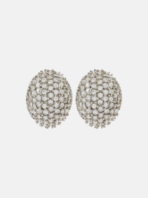 Jennifer Behr Tinsel crystal-embellished earrings