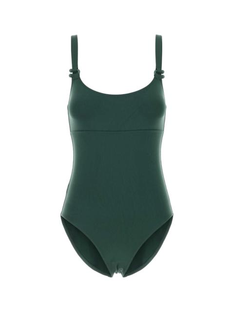 ERES Eres Women Dark Green Stretch Nylon Inspiring Swimsuit
