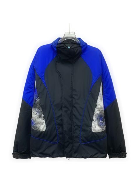 Louis Vuitton Louis Vuitton Color-Blocked Zip Long Sleeve Cotton Jacket