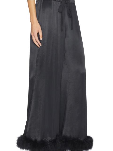 SLEEPER Bisou Bisou Pants With Feathers