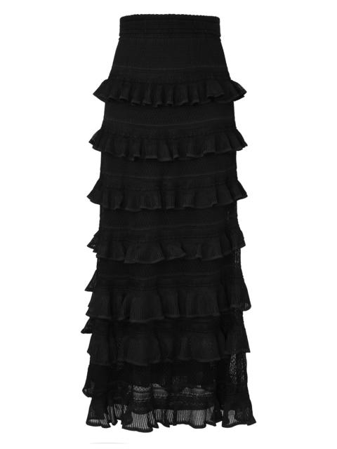 Zimmermann LUNA LACE FRILL SKIRT