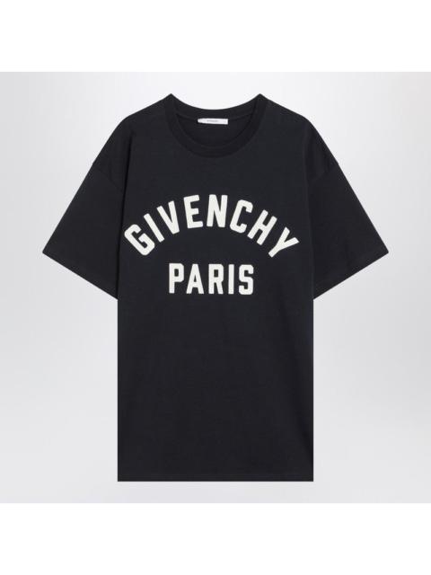 Givenchy Navy short-sleeved T-shirt with logo