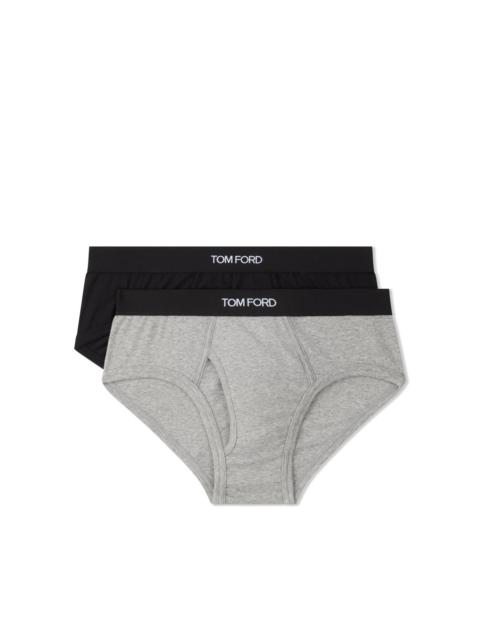 TOM FORD COTTON BRIEFS TWO PACK