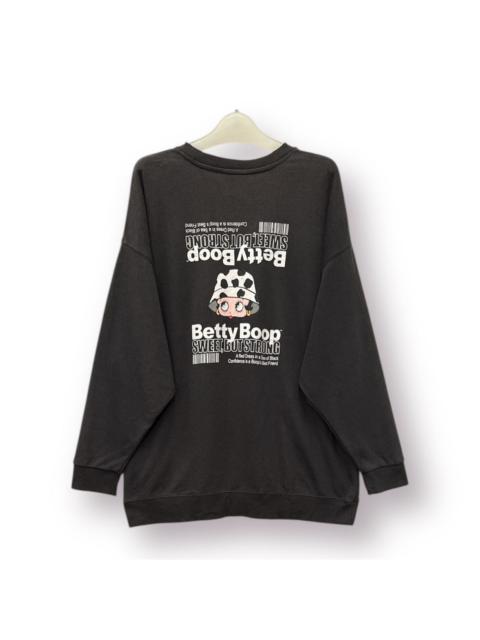 Sweaty Betty - 🔥 Y2K Betty Boop X Denifits Baggy Sweatshirt - 3XL