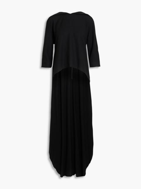 CAROLINA HERRERA Asymmetric crepe top