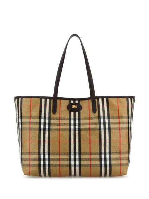 Burberry Burberry Women Printed Canvas Shopping Bag