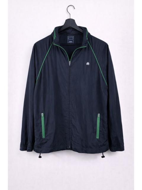 Other Designers Japanese Brand - Vintage Mackdaddy Nylon Windbreaker Black Green Piping
