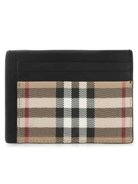 Burberry Vintage Check Coated Cotton Cardcase
