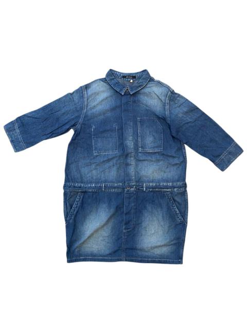 Johnbull Japanese Denim Oversized Dress - Rare Vintage Look