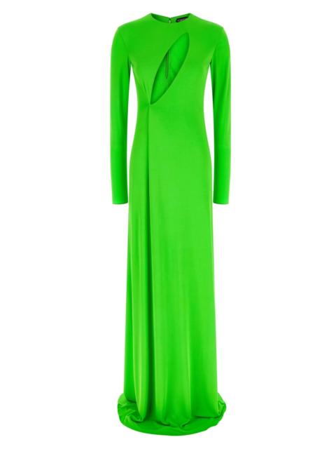TOM FORD 'Long Sleeve Slash Front Evening' dress