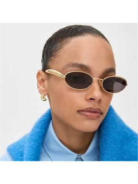 Bottega Veneta NEW BOTTEGA VENETA BV1386S 001 SUNGLASSES GOLD