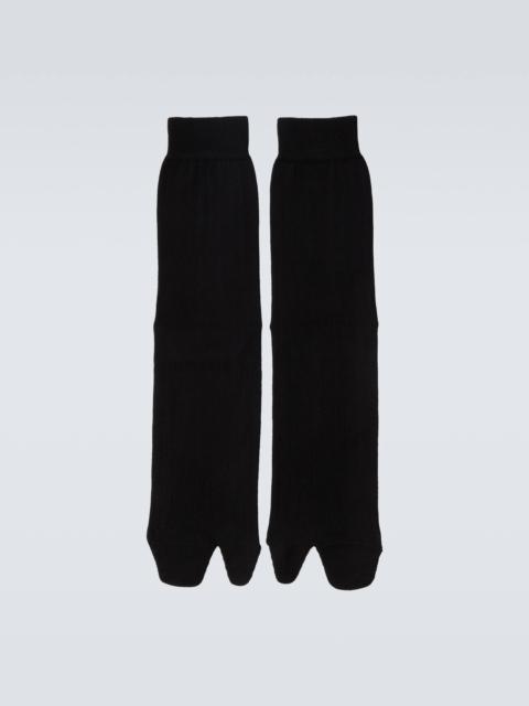 Maison Margiela Tabi cotton-blend socks