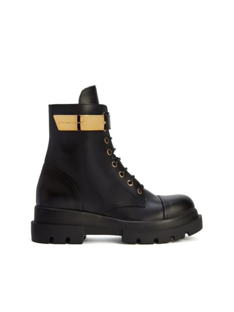 Giuseppe Zanotti Alexa leather ankle boots