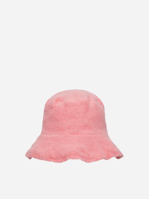 Comme des Garçons SHIRT Wool Bucket Hat Pink