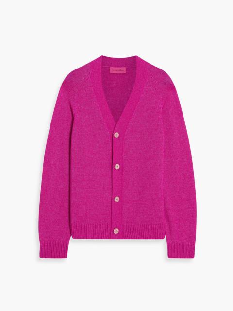 The Elder Statesman Nimbus cashmere and cotton-blend cardigan