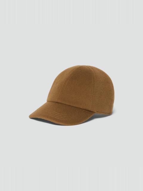 Theory Baseball Cap in Double-Face Wool-Cashmere