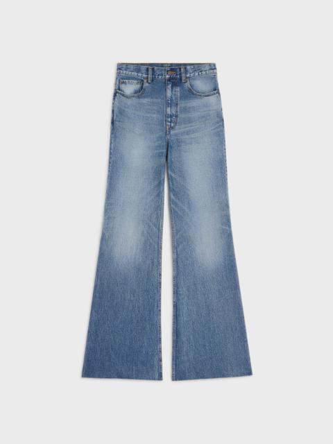 CELINE flare jeans 001 in denim