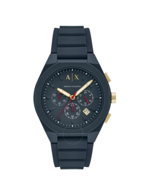Armani Exchange - Armani Exchange Rafael Chronograph Quartz Blue Dial Men's Watch AX4168