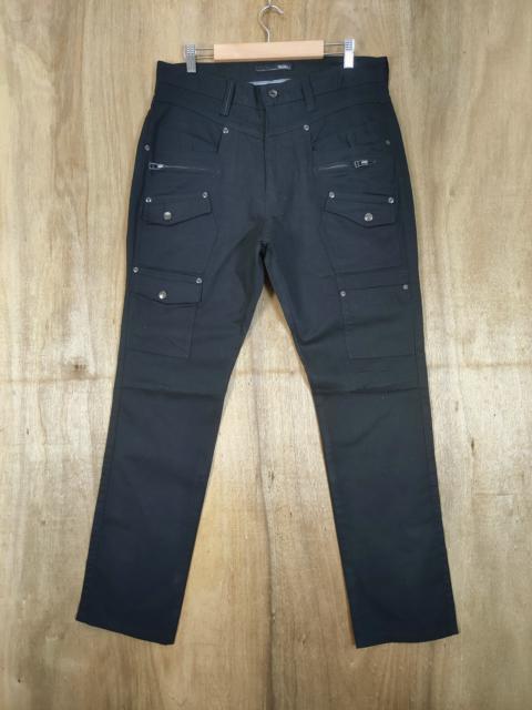 Other Designers Mossimo - MASSIMO BLACK CARGO PANTS MULTIPOCKET TACTICAL