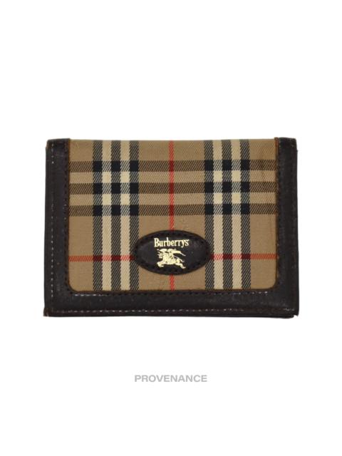 Burberry Burberry ID Card Wallet - Nova Check