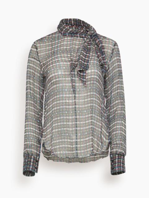 Isabel Marant Geona Top in Blue