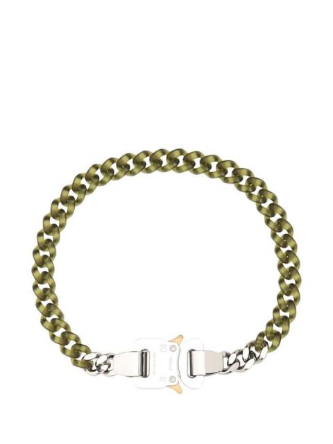 Alyx Man Two-Tone Nylon And Metal Necklace