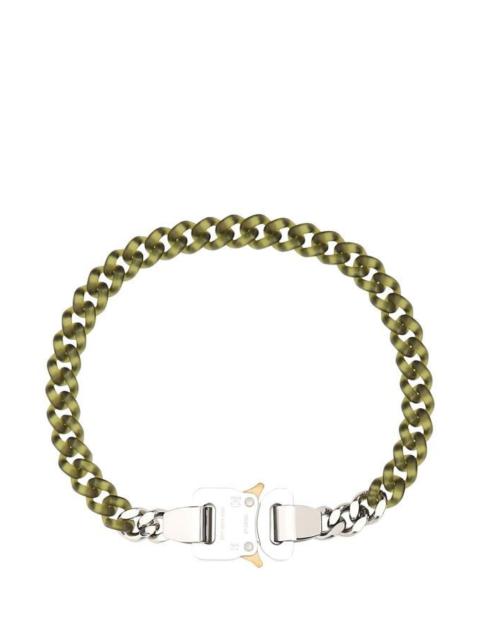 1017 ALYX 9SM Alyx Man Two-Tone Nylon And Metal Necklace