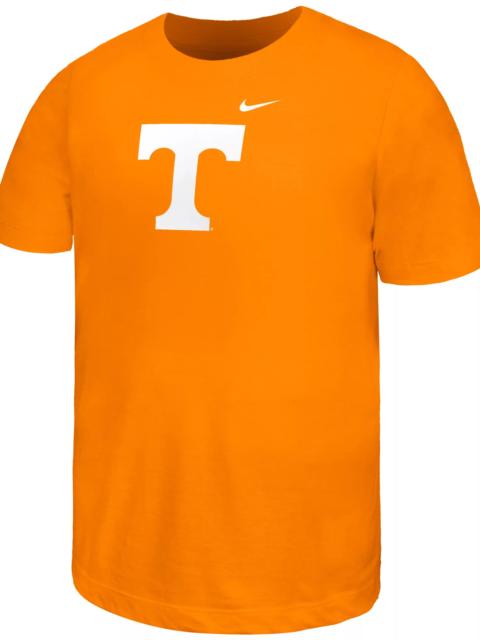 Nike Nike Youth Tennessee Volunteers Orange Core Cotton Primary Logo Short Sleeve T-Shirt