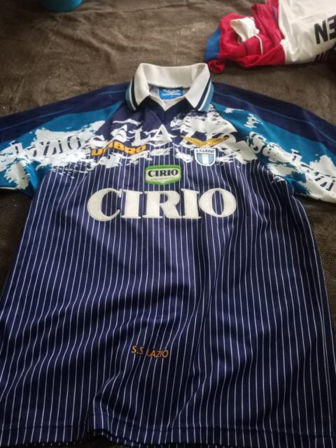 Vintage Umbro 90’s Lazio Football Club Cirio Jersey